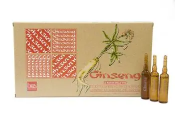 BES Ginseng Ampule proti padání vlasů s Žen-Šenem 12x10ml Finální Výprodej
