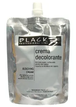 BLACK Melíry Bleaching Cream Ultra Lightening odbarvovací a melírovací krém 250ml Nová Kolekce