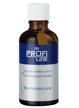 Tovární Cena PROFI LINE Peroxid Tekutý oxidant pro barvy na obočí a řasy 3% 50ml