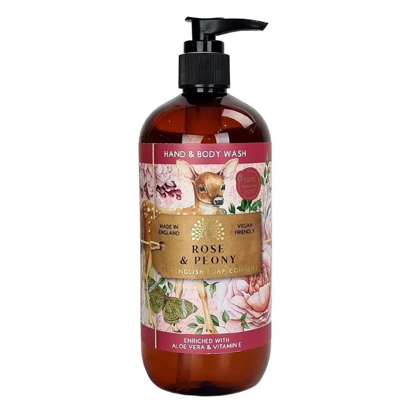 Růže & PivoňkaMycí gel na ruce a tělo, 500 ml Výhodná Nabídka