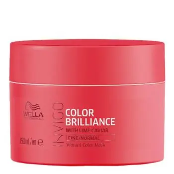 Pouze Dnes WELLA Invigo Color Brilliance Fine Vibrant Color Mask 150ml - kúra pro jemné barvené vlasy