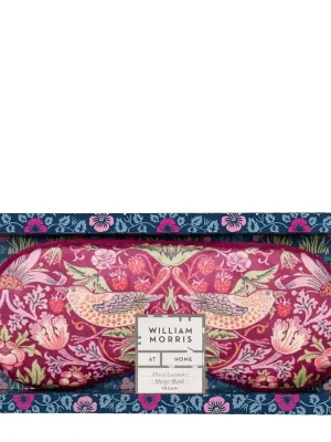 William Morris Strawberry ThiefMaska na spaní plněná sušenou levandulí Novinka