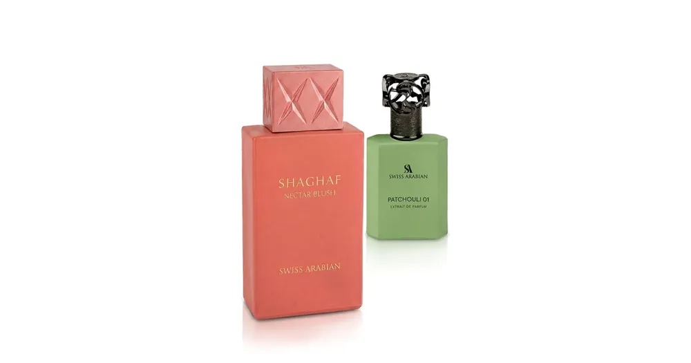 Výhodná Nabídka Swiss Arabian Shaghaf Nectar Blush Extrait de Parfum Patchouli 01 50 ml + EDP Shaghaf 75 ml UNISEX