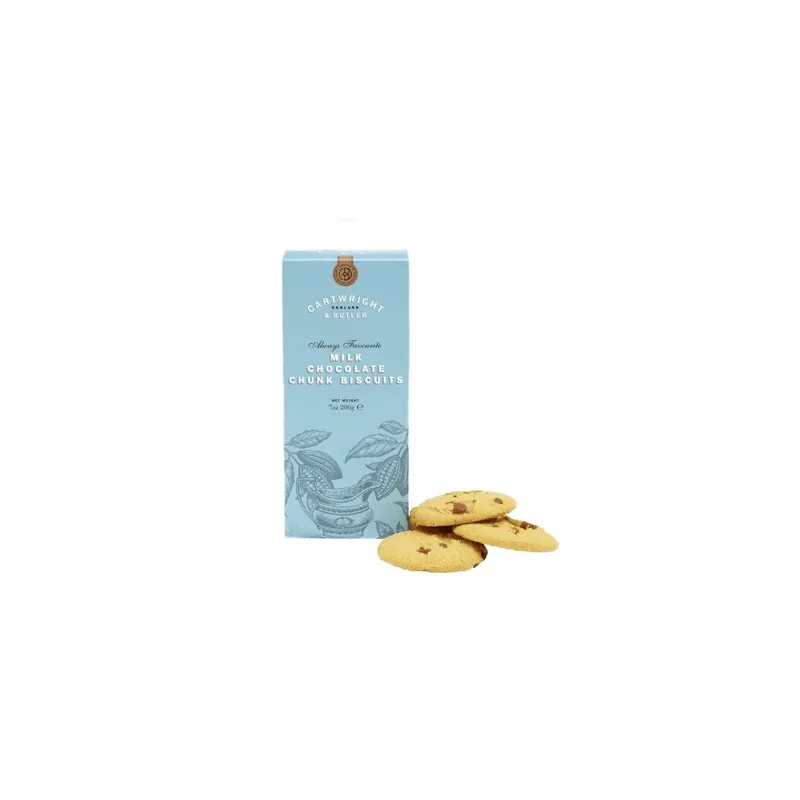 Must-Have Milk Chocolate Chunk BiscuitsSušenky s kousky mléčné čokolády, 200 g