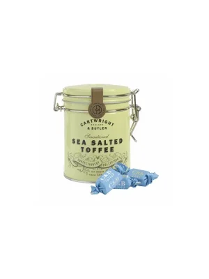 Sea Salted ToffeeKaramelové bonbony s mořskou solí v plechové dóze, 130 g Nejlepší Volba