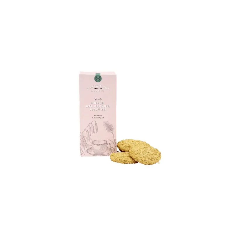 Přímo Od Výrobce Butter Oat Crumble BiscuitsMáslové ovesné sušenky, 180 g