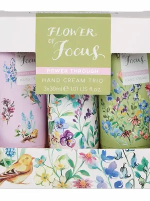 Heathcote Flower of FocusSada krémů na ruce, 3x30 ml Autentický