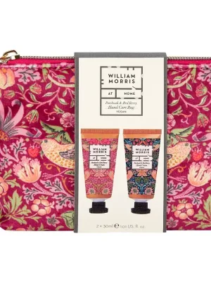 Aktuální William Morris Strawberry ThiefSada péče o ruce v taštičce, 2 ks