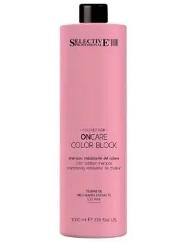 SELECTIVE ONcare Color Block Shampoo - šampón pro stabilizaci barvy vlasů 1000ml Horká Nabídka