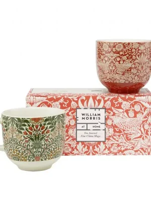 Akční Cena William Morris Useful & BeautifulPorcelánové šálky, 2 ks