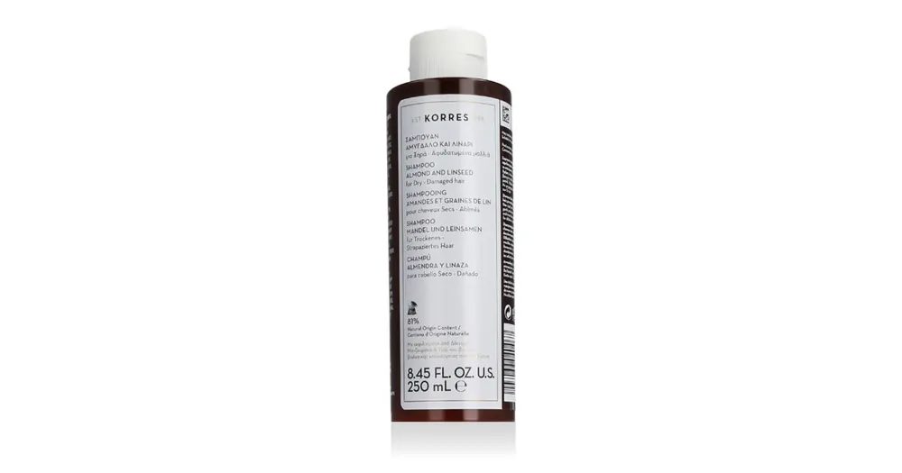 Akce Korres Almond And Linseed Shampoo 250 ml