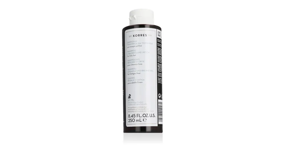 Korres Liquorice And Urtica Shampoo 250 ml Poslední Šance