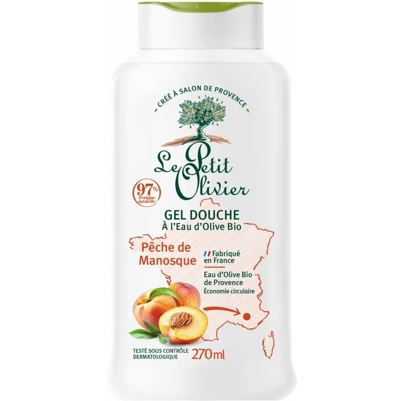 Broskve z ManosqueHydratační sprchový gel, 270 ml Bezpečná Platba