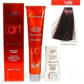 Cenová Bomba VITALITYS Art Absolute Chesnut Pearl Brown 4-98 - Barva na vlasy s leskem 100ml