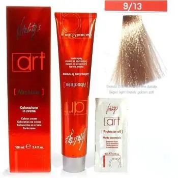 Nejprodávanější VITALITYS Art Absolute Super Light Blond Gold Ash 9-13 - Barva na vlasy s leskem 100ml