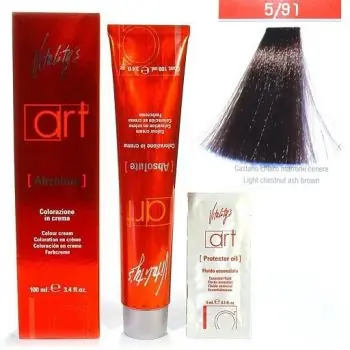 VITALITYS Art Absolute Light Chesnut Ash Brown 5-91 - Barva na vlasy s leskem 100ml Ověřený