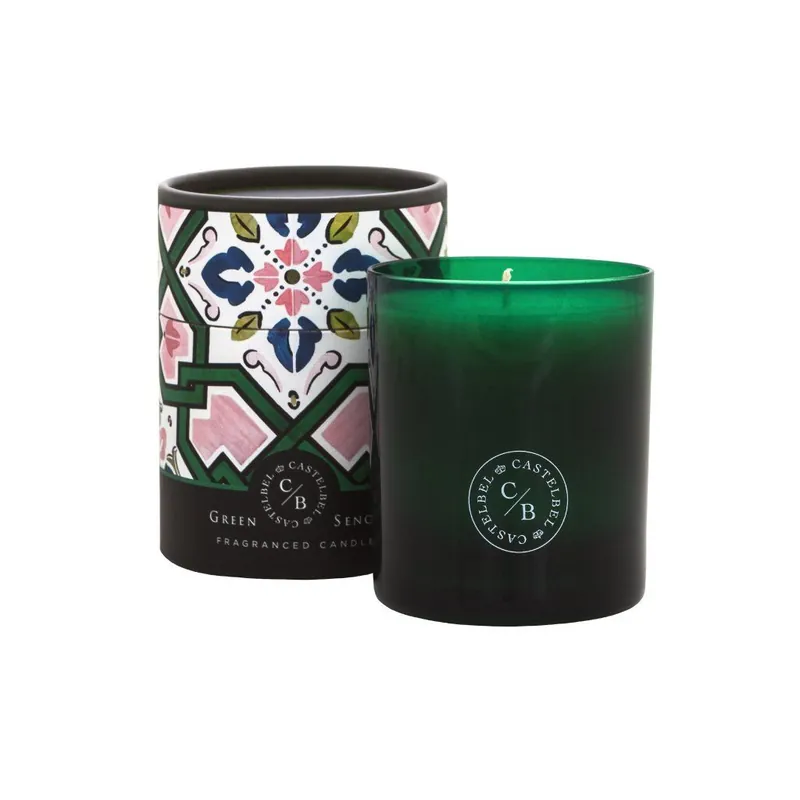 Sleva Tiles Green SenchaVonná svíčka, 210 g