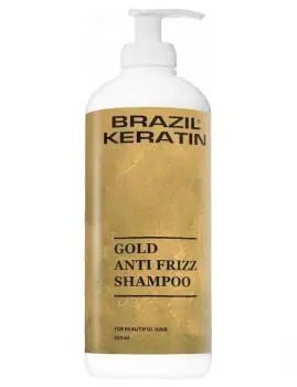 Nejlepší Cena BRAZIL KERATIN Gold Shampoo regenerační keratinový šampon na vlasy se zlatem 550ml