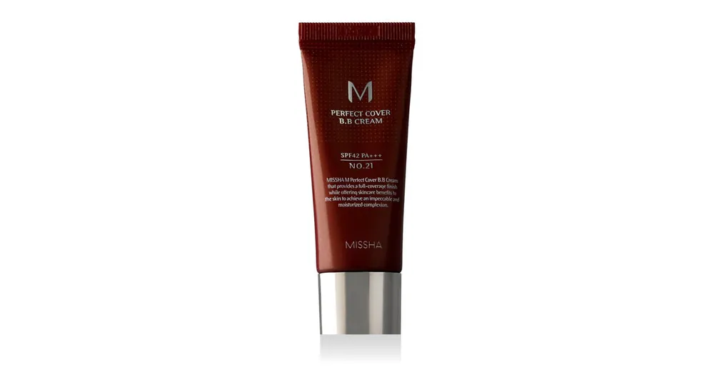Výprodej MISSHA M Perfect Cover BB Cream SPF 42 PA+++ (No. 21 Light Beige) 20 ml