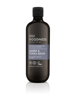 Must-Have Goodness Men - Ambra & Tonka fazolePánský sprchový gel, 500 ml