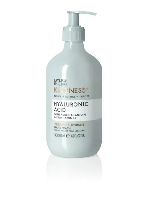 Nejprodávanější Kindness+ Hyaluronic AcidHydratační tekuté mýdlo s kyselinou hyaluronovou, 500 ml
