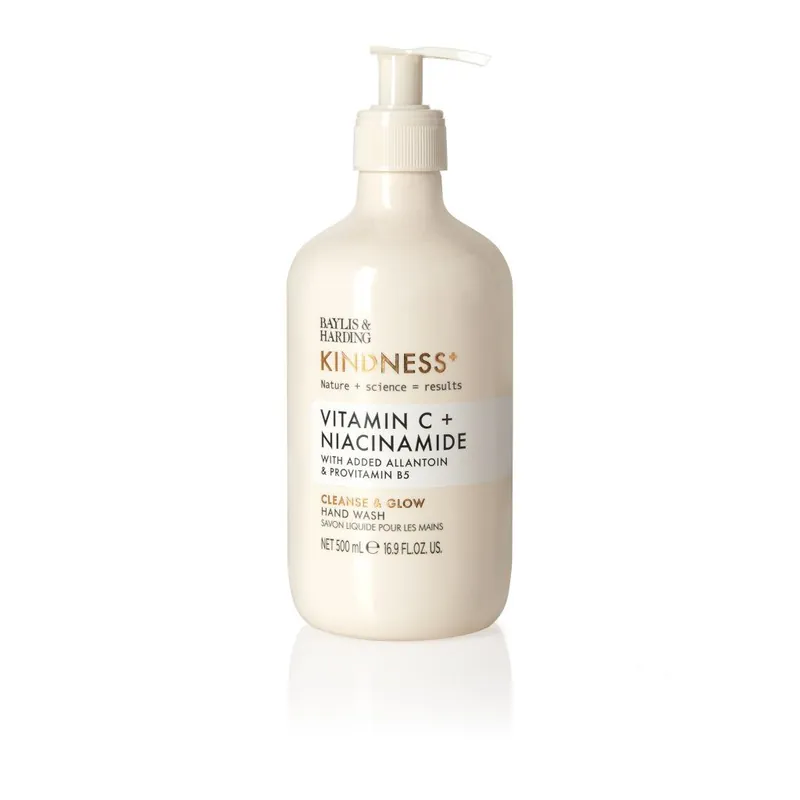 Cenový Hit Kindness+ Vitamin C & NiacinamideRozjasňující tekuté mýdlo s vitamínem C, 500 ml