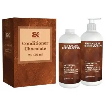 Finální Výprodej BRAZIL KERATIN Conditioner Chocolate hloubkově regenerující balzám s keratinem 2x550ml