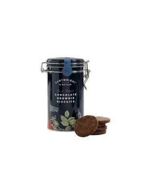 Chocolate Brownie BiscuitsČokoládové brownie sušenky v plechové dóze, 200 g Dokud Zásoby Vydrží