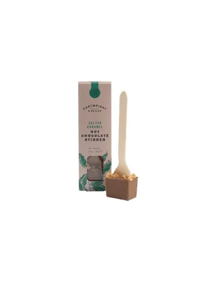 Hot Chocolate Stirrer - Salted CaramelČokoláda s kousky slaného karamelu, na lžičce, 40 g Cenová Bomba