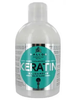KALLOS KJMN Keratin Shampoo 1000ml - regenerační keratinový šampon na suché vlasy Finální Výprodej