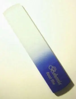 BOHEMIA CRYSTAL Škrabka na paty - dvojí hrubost -160mm - tm. modrá Rychlé Dodání