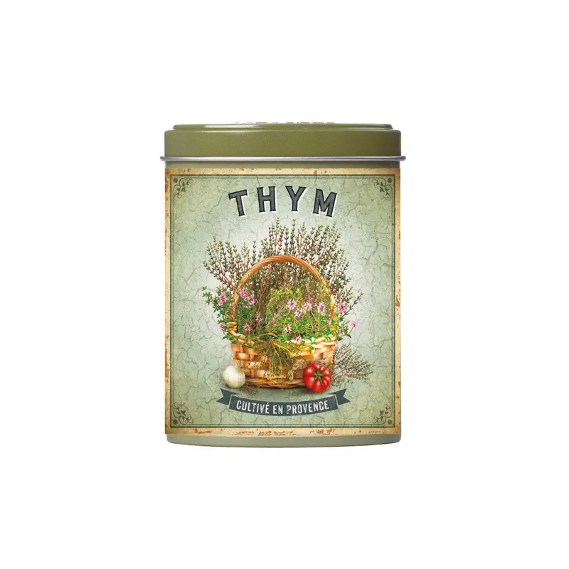TymiánSušené bylinky v plechovce, 20 g Vysoce Kvalitní