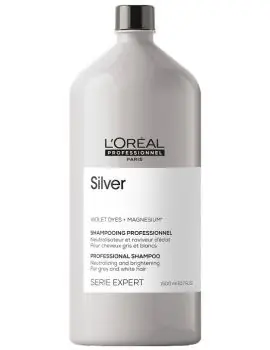 Výprodej LOREAL Professionnel Expert Magnesium Silver Shampoo 1500ml - šampon pro bílé a melírované vlasy