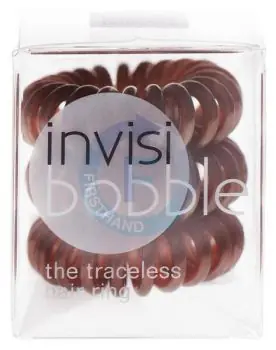 INVISIBOBBLE Original Pretzel Brown Hair Ring 3ks - Spirálová gumička do vlasů - hnědá Nízká Cena