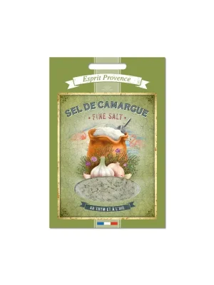 Sůl z CamargueSůl s tymiánem a česnekem, 120 g Značkový