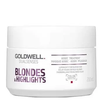 Nakupujte Hned GOLDWELL Dualsenses Blondes And Highlights 60sec.Treatment 200ml - maska pro bílou blond