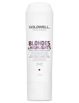 GOLDWELL Dualsenses Blondes And Highlights Conditioner 200ml - neutralizuje žluté odstíny Nízká Cena