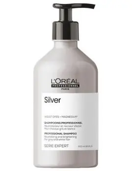 Nová Kolekce LOREAL Professionnel Expert Magnesium Silver Shampoo 500ml - šampon pro bílé a melírované vlasy