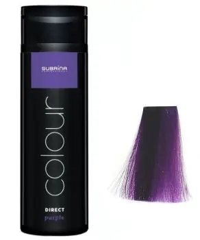 SUBRINA Direct Colour Purple 200ml - Gelová barva na vlasy - fialová Bezpečná Platba