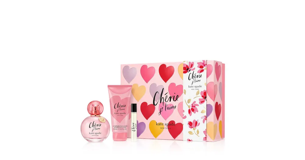 Kate Spade Chérie Je T'Aime EDP 100 ml + EDP MINI 7,5 ml + BL 100 ml W Novinka