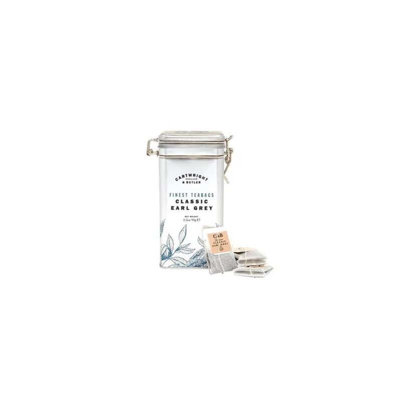 Originální Earl Grey Tea BagsČerný čaj Earl Grey v plechové dóze, 90 g