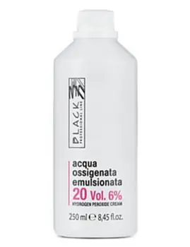 BLACK Professional Krémový 6% peroxid vodíků 250ml - oxidační krém 20vol Vysoce Kvalitní