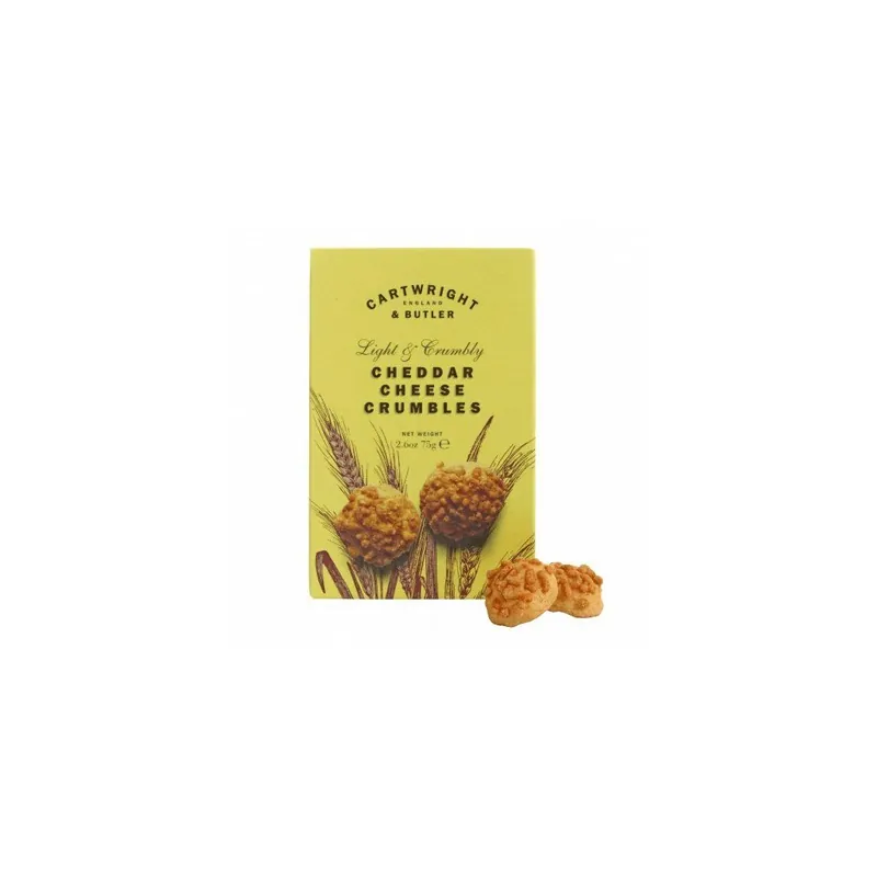 Cheddar Cheese CrumblesČedarové sušenky, 75 g Must-Have