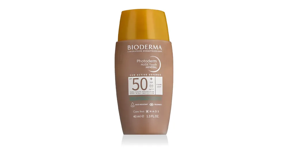 Nejprodávanější Bioderma Photoderm Nude Touch Mineral SPF 50+ PA++++ (Light) 40 ml