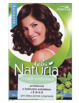 JOANNA Proteinová trvalá ondulace na vlasy s bylinným extraktem 2x75ml - jemná Akční Cena