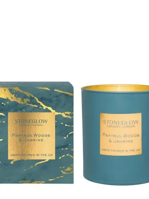 Papyrus Woods & JasmineVonná svíčka, 220 g Značkový