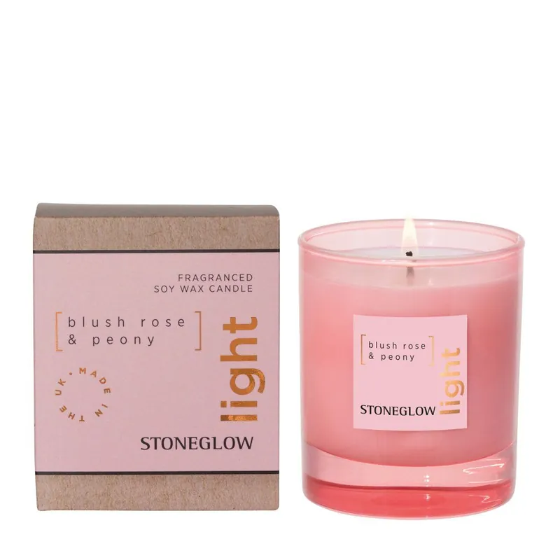 Light - Blush Rose & PeonyVonná svíčka, 160 g Cenový Hit