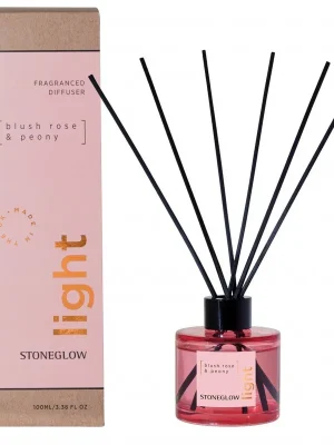 Light - Blush Rose & PeonyVonný difuzér, 100 ml Novinka