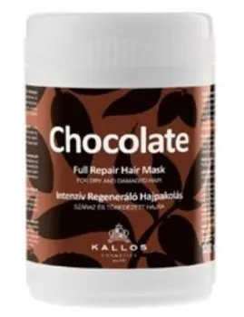 KALLOS Chocolate Repair Mask 1000ml - kúra na suché lámavé vlasy Vysoce Kvalitní