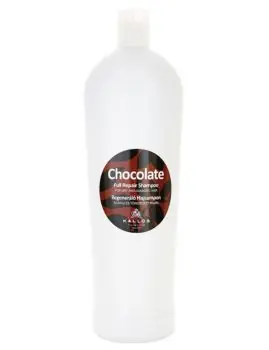 Sezónní Sleva KALLOS Chocolate Repair Shampoo 1000ml - šampon na suché lámavé vlasy